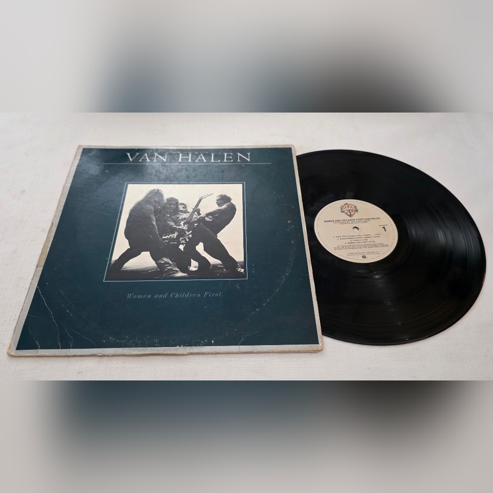 Van Halen Women and Children First Original Issue Vinyl Record LP 1980 HS 3415